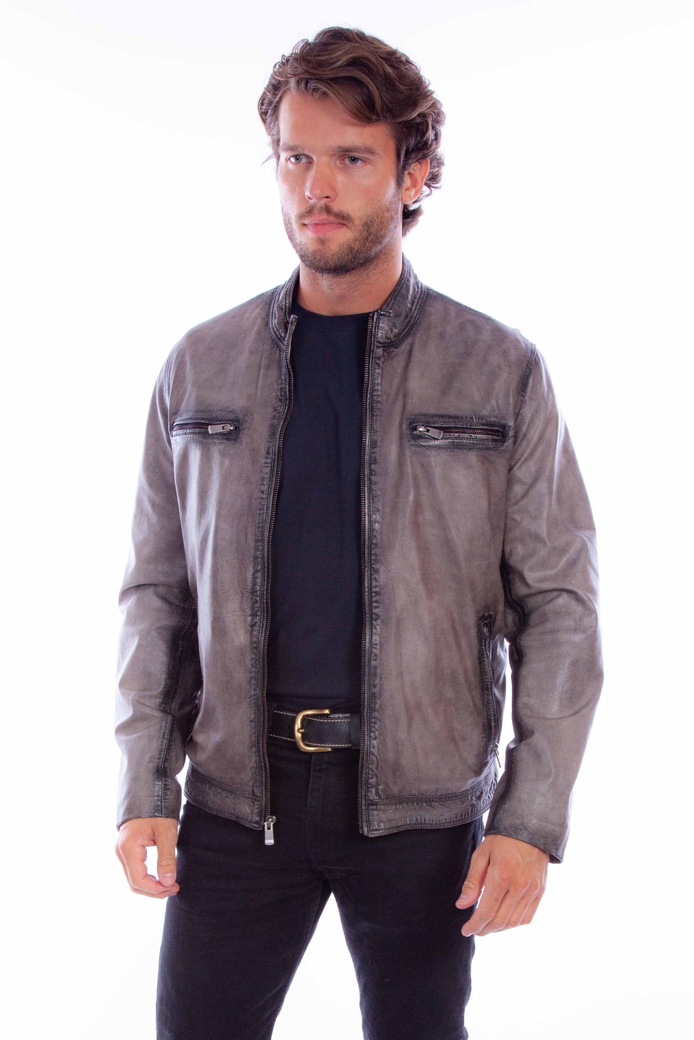 ZIP FRONT JACKET (1054)