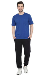 Men's Heavyweight Short Sleeve Crew Neck T-Shirt with Chest Pocket