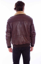 ZIP FRONT BOMBER