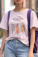 Hand-Drawn Christmas Tree Graphic Tee
