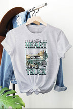 Western Heart Like a Truck Graphic Tee