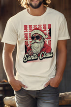 Dope Santa Claus Christmas Unisex Graphic Tee T-Shirt