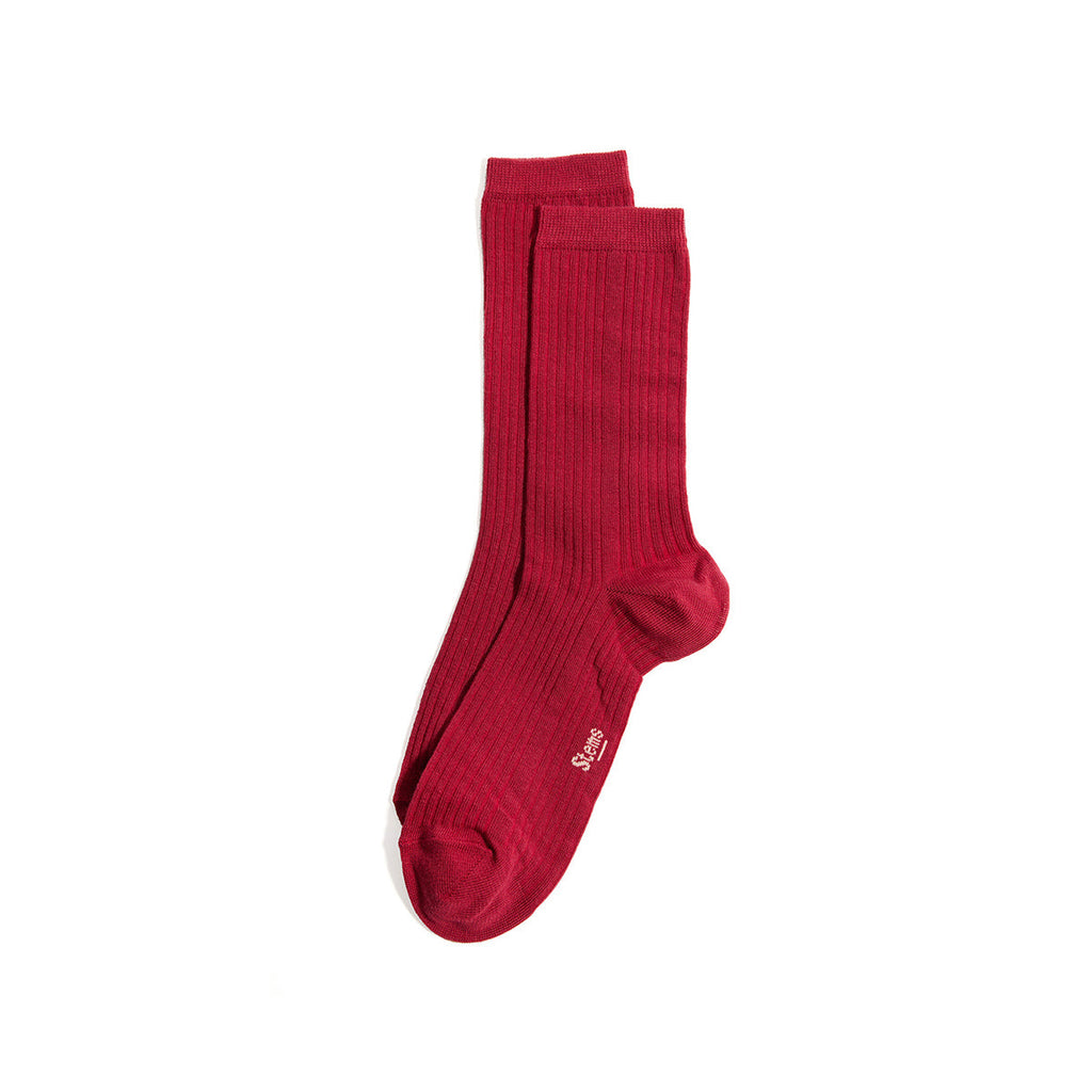 Cotton Cashmere Crew Socks