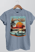 Vintage Classic Car, Garment Dye Tee