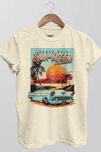 Vintage Classic Car, Garment Dye Tee