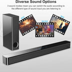 Norcent KB2020 Black Mamba Series BT Sound Bar