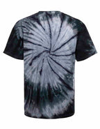 Shadow Spiral Tie ﻿Dye
