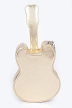 Metallic Guitar Novelty Iconic Swing Bag