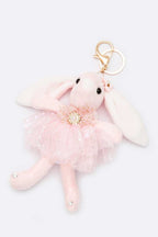 Bunny Keychains Set 4 PCS