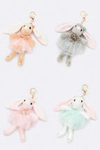 Bunny Keychains Set 4 PCS