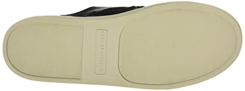 Karl Lagerfeld Paris Cate Shoes - Sneakers for Women with Iconic KLP Pins, Solid Black, 9.5