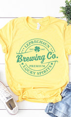 Leprechaun Brewing Co Graphic Tee T-Shirt