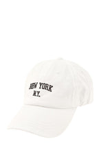 NEW YORK Embroidery Cotton Cap