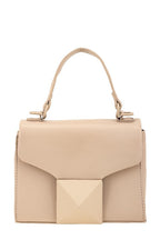 Pyramid Buckle Crossbody Handbag