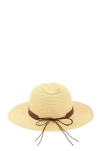 Turquoise Beads Decorated Band Straw Hat
