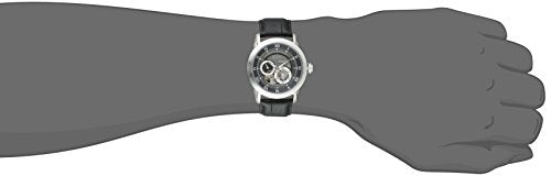 Bulova Men's 42mm Automatic Watch with 24-Hour Sub Dial, Exhibition Caseback, Luminous Hands