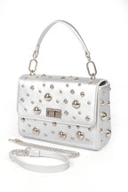 Mix Studs Convertible Top Handle Swing Bag