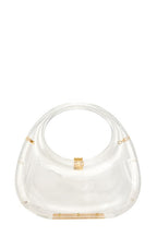 Acrylic Circle Transparent Rigid Bag