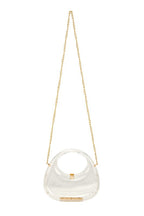 Acrylic Circle Transparent Rigid Bag