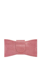 Rhinestone Ribbon Shape Crossbody Bag