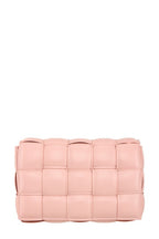 PU Tiered Square Crossbody Bag