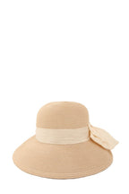 Straw Back Ribbon Panama Sun Hat