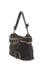 Denim Pants Shape Crossbody Bag