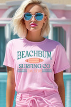 Beach Bum Surfing Co Graphic T Shirts