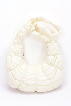 Quilted Puffer Oversize Hobo Bag