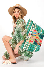 Pirates Embroidered Oversize Fashion Tote Bag