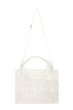 Transparent Clear Crossbody Tote Bag