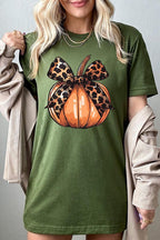 Coquette Bow Pumpkin Graphic T Shirts