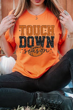 Touchdown Football Season Graphic T Shirts
