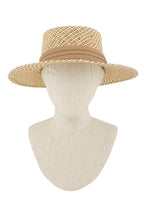 Straw Weave Floppy Brim Sun Hat