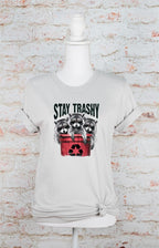 Stay Trashy Raccoon Softstyle Tee Plus Size