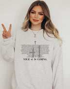 Day 41 Cozy Graphic Sweatshirt Plus Size