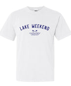 Lake Weekend Comfort Color Graphic Tee