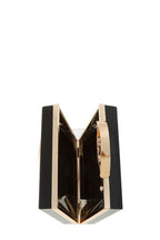 Telephone Dial Hard Case Clutch Bag
