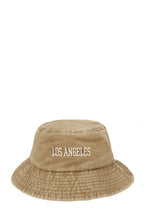 LOS ANGELES Embroidery Pigment Bucket Hat