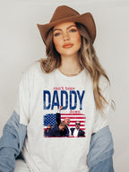 Can't Take Daddy Down Trump Softstyle Graphic Tee T-Shirt