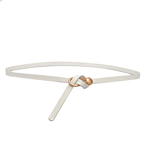 Fabme Women'S Polyurethane Belt - Wear On Dress, Kurta To Style (White), Free Size, (Acc040Wh)