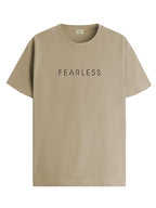 ADRO Men's Solid Regular Fit T-Shirt (RN24-FRL-BE_Beige