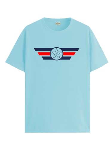 ADRO Men's Solid Regular Fit T-Shirt (RN24-CAP-MI_Mint