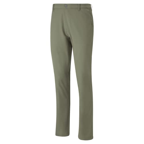 PUMA GOLF Dealer Tailored Pant, Dark Sage, 33/32