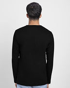 Bewakoof MenS Printed Regular Fit Full Sleeve Round Neck Cotton T-Shirt