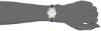 Timex Women's TW2R985009J Stretch Bangle 25mm Analog Display Analog Quartz Blue Watch