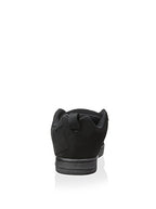 DC Men's Court Graffik Skate Shoe, Black/Black/Black, 12 M US