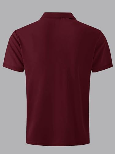 Noble Monk MenS Regular Fit Polo T Shirt |Half Sleeves |Collar Tshirts |Casual Tshirt For Men