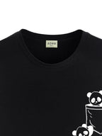 ADRO Mens Solid Regular Fit T-Shirt (RN24-POC-BL_Black