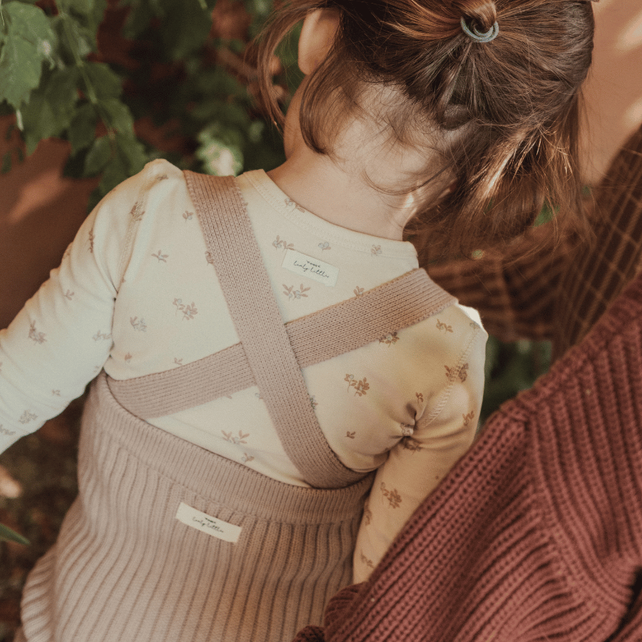 The Knit Overall - Mauve